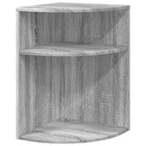 End Table Grey Sonoma 39.7 x 39.7 x 60 cm Engineered Wood 891136