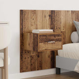 Headboard with Cabinet 3 pcs Old Wood Engineered Wood 3415740