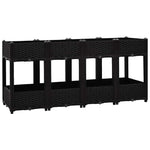 Raised Bed 160x40x71 cm Polypropylene 316537