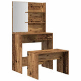 Dressing Table Set Old Wood Engineered Wood 3329189