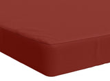 2-Piece Bench Cushions SOEST 2 pcs 100% Polyester Red 950083