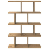 Wall Cube Shelf 12 Compartments Artisian Oak Engineered Wood 860021