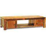 Reclaimed Wood TV Cabinet with 2 Doors Vintage Antique-style 241097