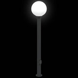 Bollard Light with Outlet 120 cm Black IP44 4006121