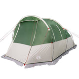 Camping Tent Tunnel 4-Person Green Waterproof 94631