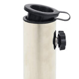 Umbrella Base Black 40x28x4 cm Granite 313668