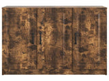 Sideboard Smoked Oak 89 x 34.5 x 77 cm Engineered Wood 895800