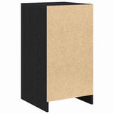 Sideboard Black Oak 40 x 40.5 x 75 cm Engineered wood 865065