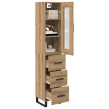 Highboard Artisan Oak 34.5 x 34 x 180 cm Engineered Wood 3416000
