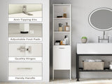 Bathroom Storage Cabinet-White 37337130