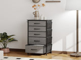 Wood Storage Chest of Drawers 11277359
