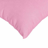 Sofa Pillows 2 pcs Pink 80 x 80 cm Fabric 42014055