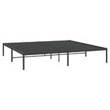 Metal Bed Frame without Mattress Black 180x200cm 350850