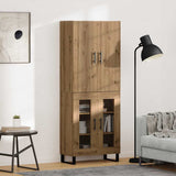Highboard 2 pcs Artisan Oak 69.5 x 34 x 180 cm 3403199