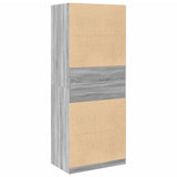 Wardrobe Grey Sonoma 80x50x200 cm Engineered Wood 3307698