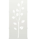 Firewood Rack White 40x30x80 cm Cold-rolled steel 864220