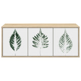 Wall-mounted TV Cabinet HANAU 102 x 33 x 40 cm Sonoma Oak 8007181