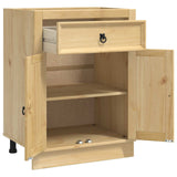 Cabinet SKI Honey Brown 60 x 46 x 81.5 cm Solid Pine Wood 42007557