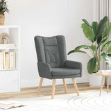 Armchair Dark Grey 63 x 67 x 94 cm Fabric 42001825