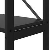 Bookshelf Black Oak 40 x 30 x 155 cm Engineered Wood 868353