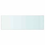 Shelves 2 pcs Panel Glass Clear 90x30 cm 3051581