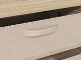Sideboard with Drawer Sonoma Oak 60 x 33.5 x 84 cm 8000470