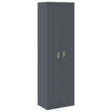 Storage Cabinet Anthracite 60 x 40 x200 cm Steel 3406204