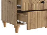 Bedside Cabinet Artisan Oak 43 x 34.5 x 48 cm Engineered Wood 894083