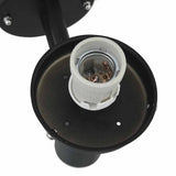Outdoor Wall Light 2 pcs Black 28 x 25 x 38 cm 4005948