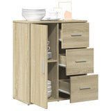 Sideboard Sonoma Oak 60x31x70 cm Engineered Wood 840473
