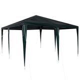 Party Tent Green 400 x 400 x 266 cm Polyethylene and Steel 42003424