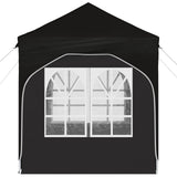 Pop-up Party Tent 192 x 192 x 245 cm Black 42019843