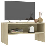 TV Cabinet Sonoma Oak 80x40x40 cm Engineered Wood 800057