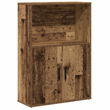 Bookcase Old Wood 60x24x85 cm Engineered Wood 860416
