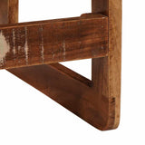 Nesting Tables 2 pcs Brown 46 x 46 x 45 cm Solid Reclaim Wood 4104558