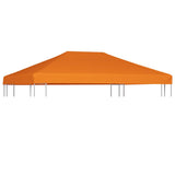 Gazebo Top Cover 310 g/m 4x3 m Orange 44786