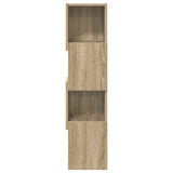 Corner Cabinet 25.5x25x102cm Engineered Wood Sonoma Oak 889807