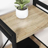 Bookshelf Sonoma Oak 60 x 30 x 85 cm Engineered Wood 868396