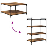 Bookshelf Board 3-Tier 4 pcs 80 x 40 x 1.5 cm Engineered Wood 875060