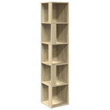 Corner Cabinet Sonoma Oak 33x33x164.5 cm Engineered Wood 809047