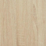 Shoe Cabinet Sonoma oak 103 x 30 x 67 cm Engineered wood 808732