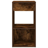 Bedside Cabinets with Drawer 2 pcs Smoked Oak 35x34x66.5 cm 858722
