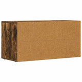 TV Cabinet Smoked Oak 80 x 35 x 40 cm Engineered Wood 891279