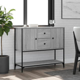 Sideboard Grey Sonoma 100x36x85 cm Engineered Wood 835557