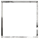 Lawn Edging 6 pcs Silver 60 x 60 x 13 cm Stainless Steel 874739
