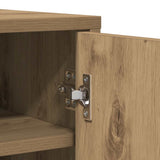 Shoe Cabinet Artisan Oak 60x35x92 cm Engineered Wood 856699