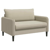 XXL Armchair Beige Velvet 42043557