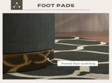 Round Ottoman, Upholstered Foot Stool 19752369