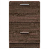 Sink Cabinet Brown Oak 40x37x59 cm Engineered Wood 848107