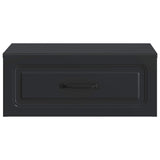 Wall-Mounted Bedside Cabinet 2 pcs Black 49 x 34.5 x 20 cm 899298